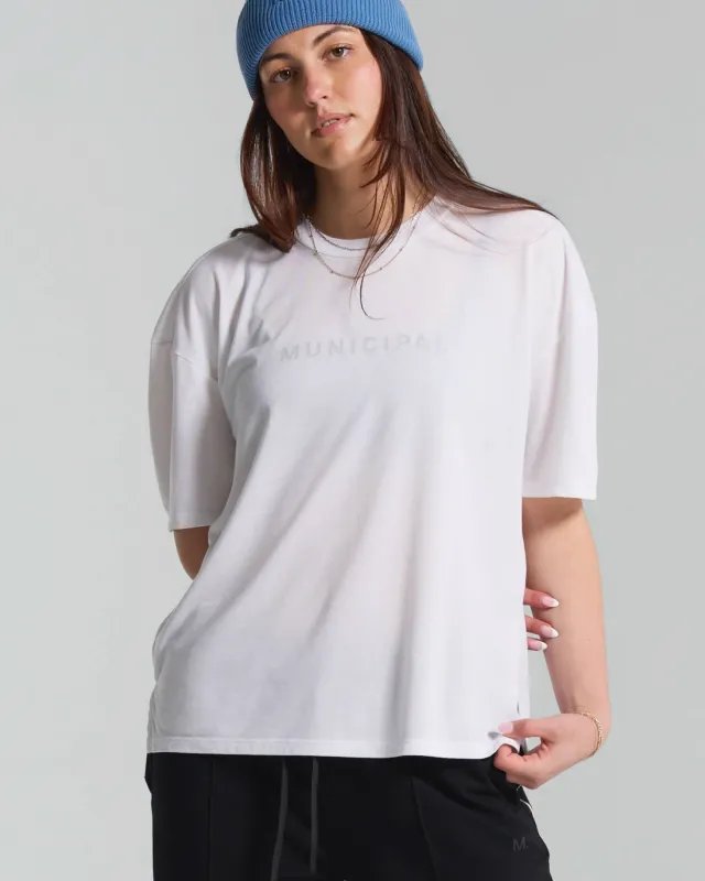 Women's Wordmark T-Shirt made by MUNICIPAL