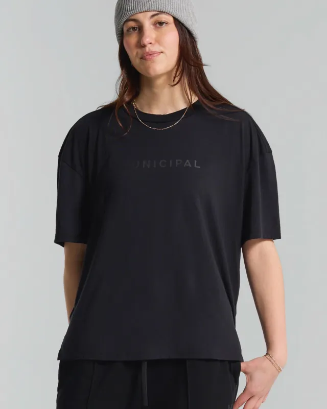 Women's Wordmark T-Shirt made by MUNICIPAL