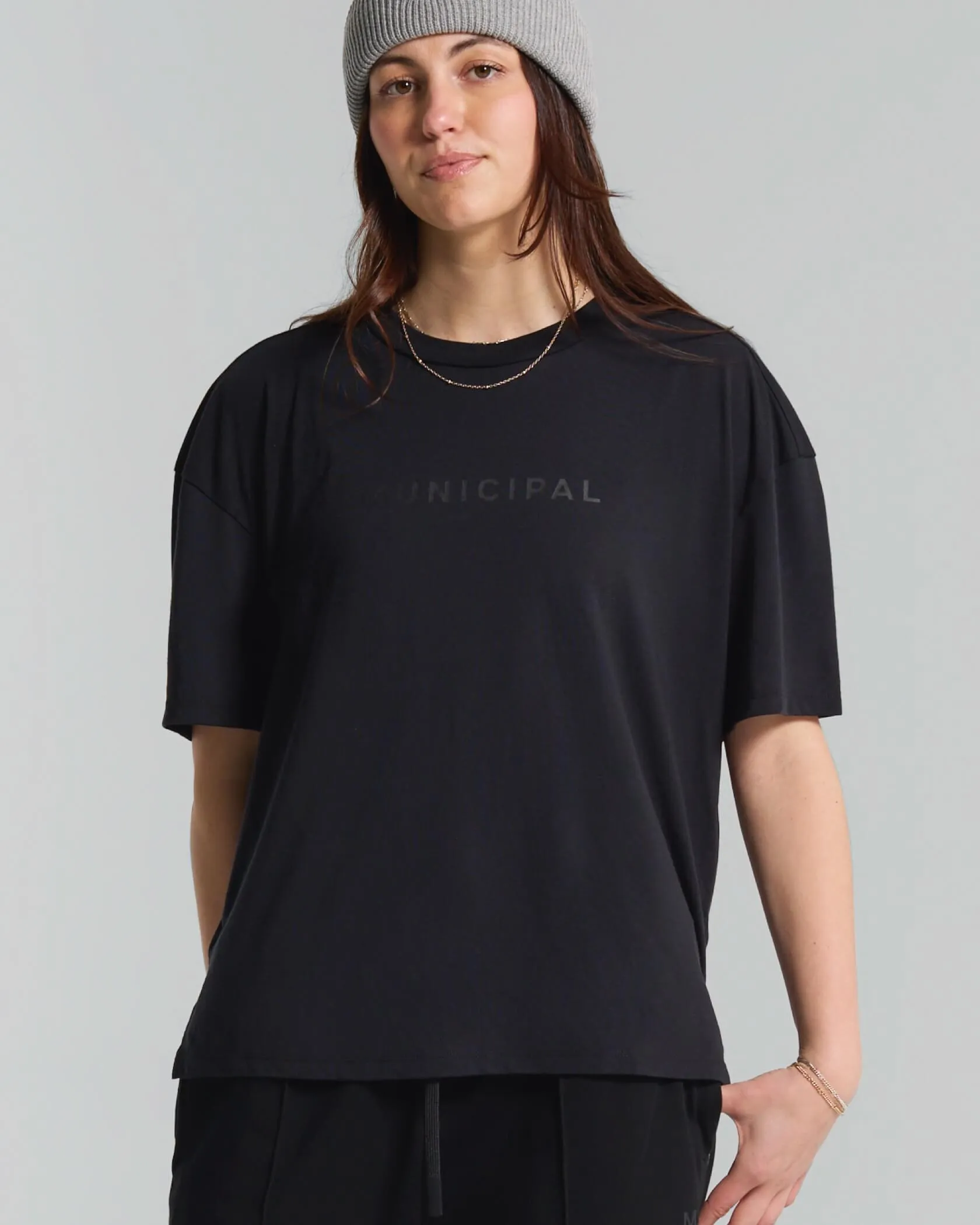 Women's Wordmark T-Shirt sold by MUNICIPAL