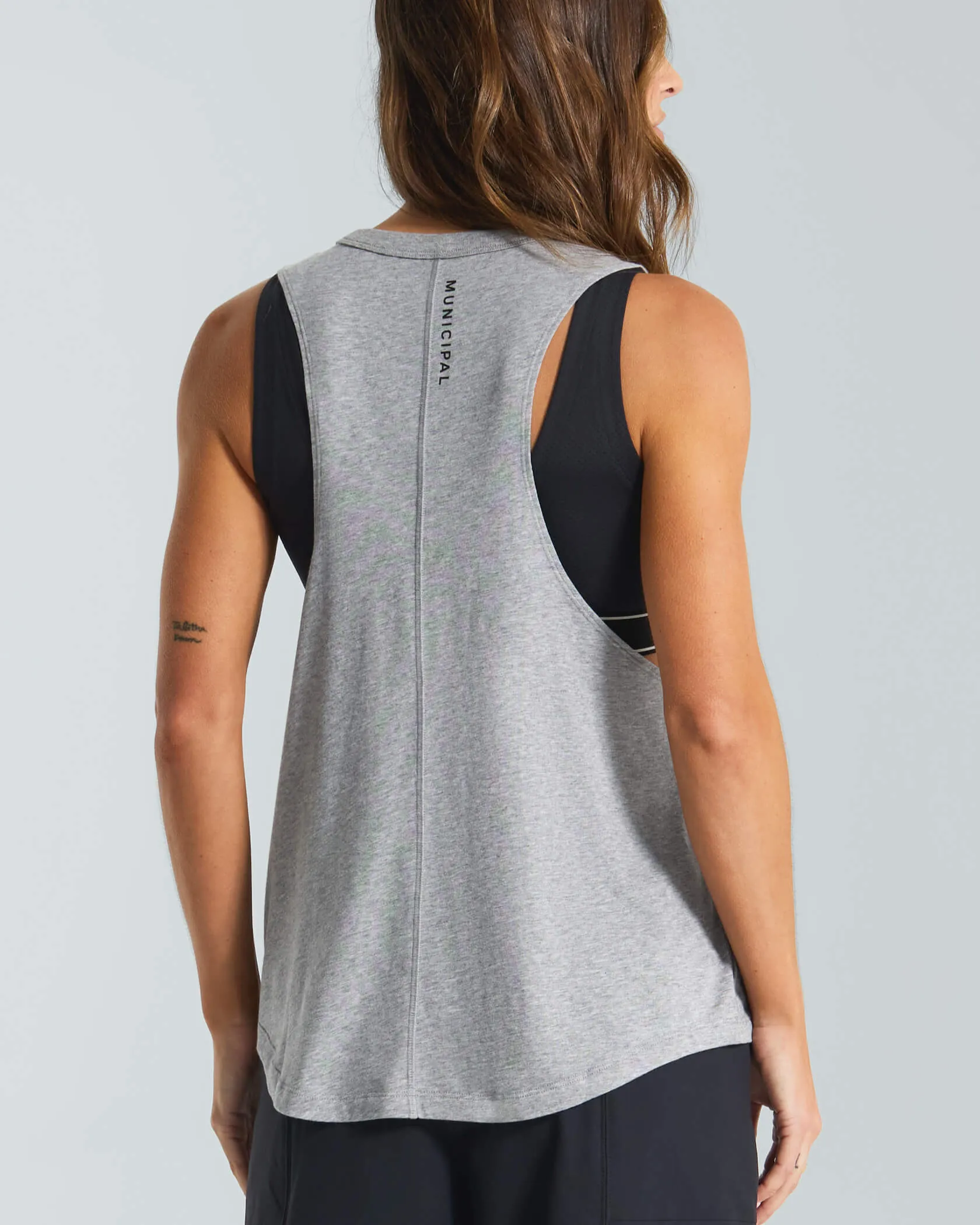 Women's Low Key Tank sold by MUNICIPAL product image thumbnail 3