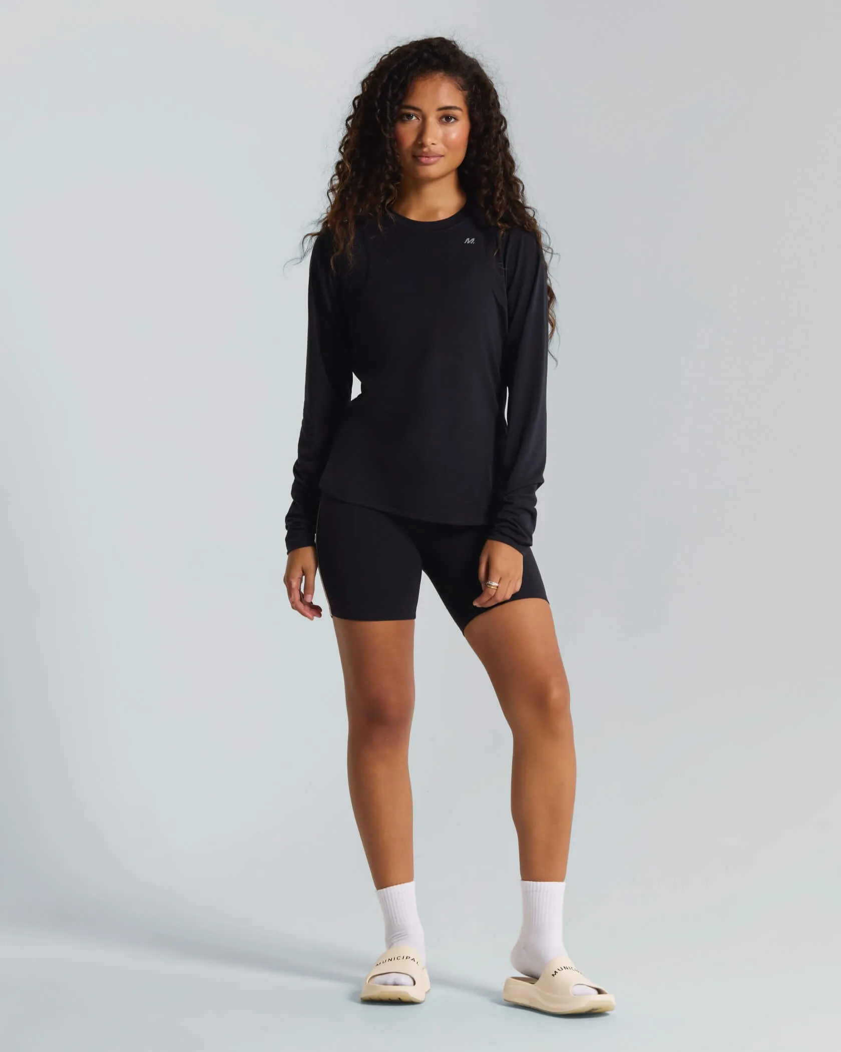 Women's 4AM. LS T-Shirt sold by MUNICIPAL product image thumbnail 2