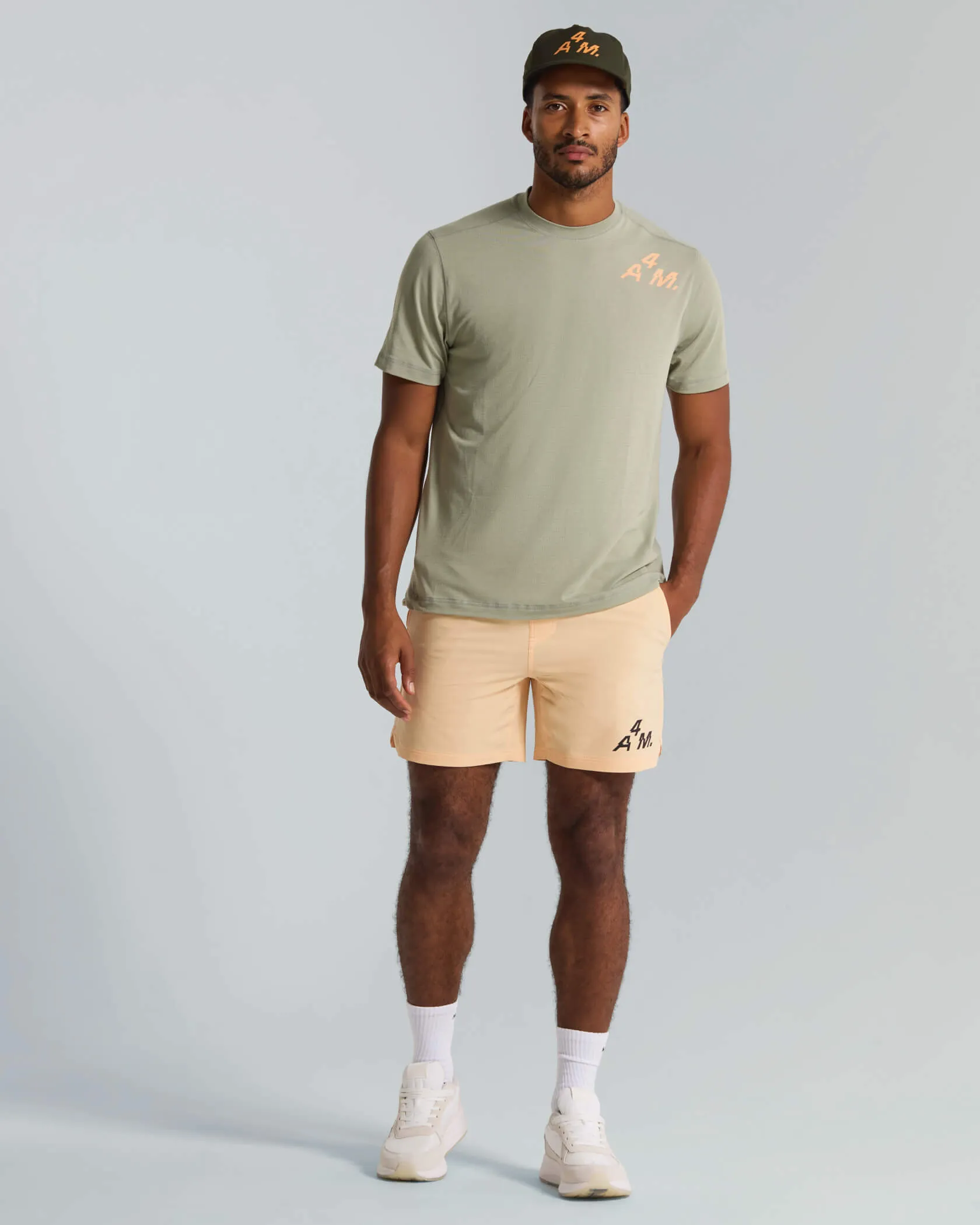 4AM. Tri T-Shirt sold by MUNICIPAL product image thumbnail 2