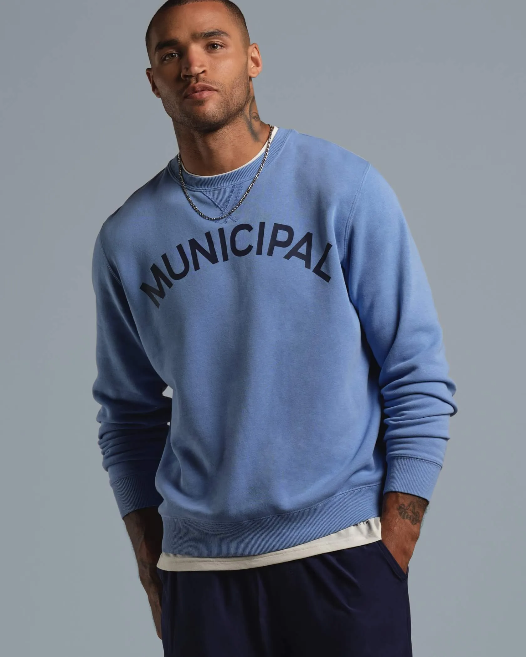 Origin Fleece Crew sold by MUNICIPAL product image thumbnail 2