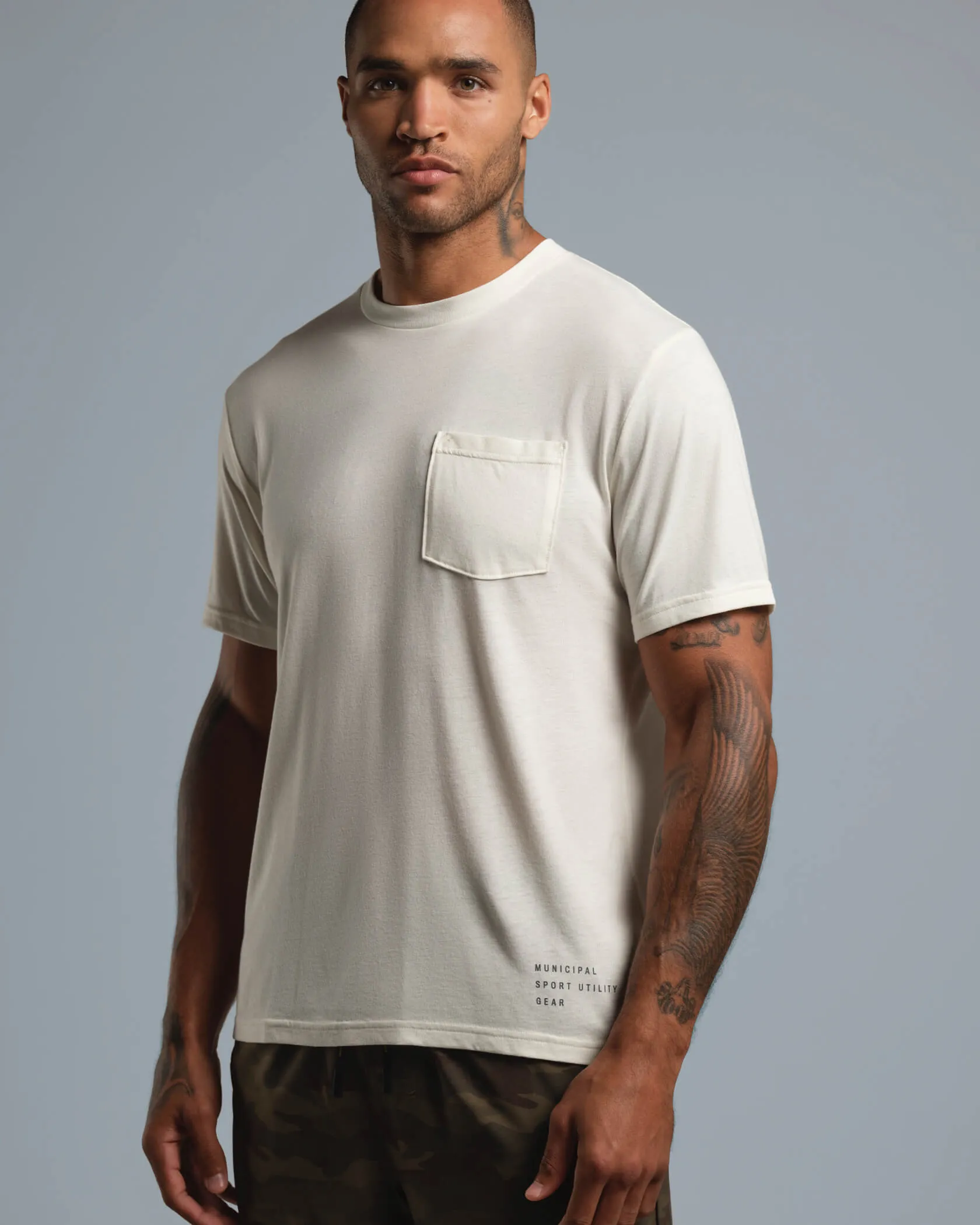 Pocket SuperBlend T-Shirt sold by MUNICIPAL