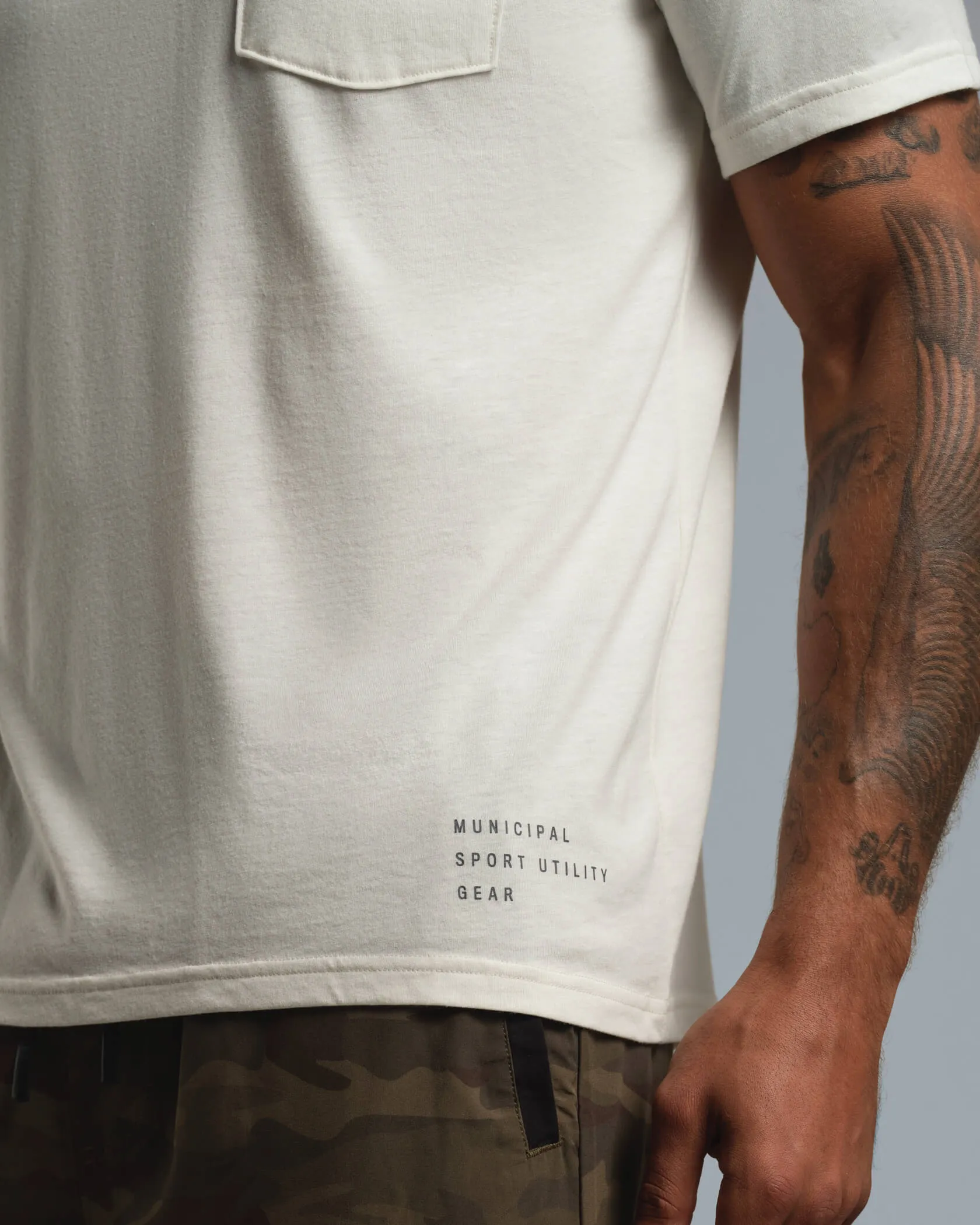 Pocket SuperBlend T-Shirt sold by MUNICIPAL product image thumbnail 2