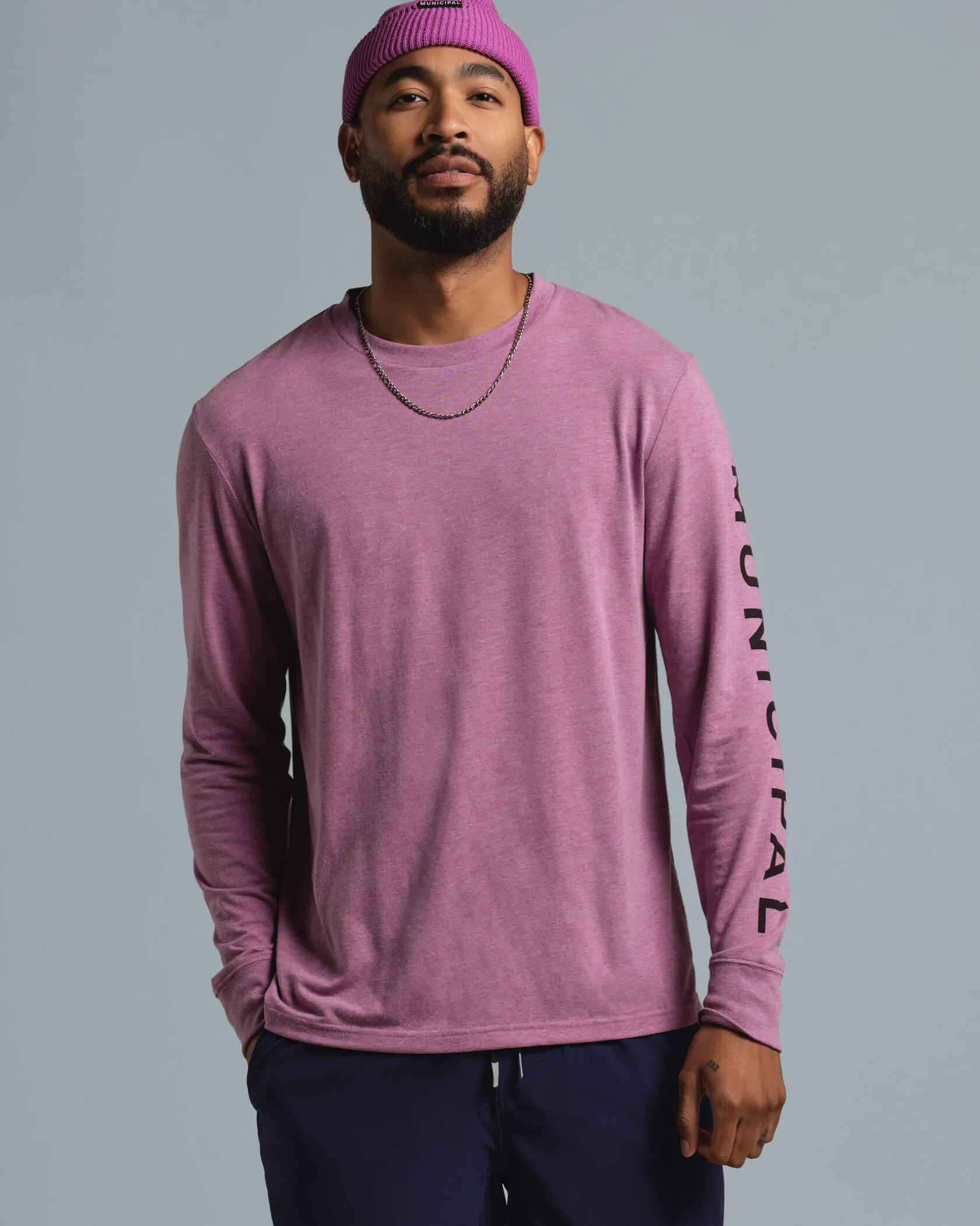 Armband SuperBlend LS T-Shirt sold by MUNICIPAL product image thumbnail 4