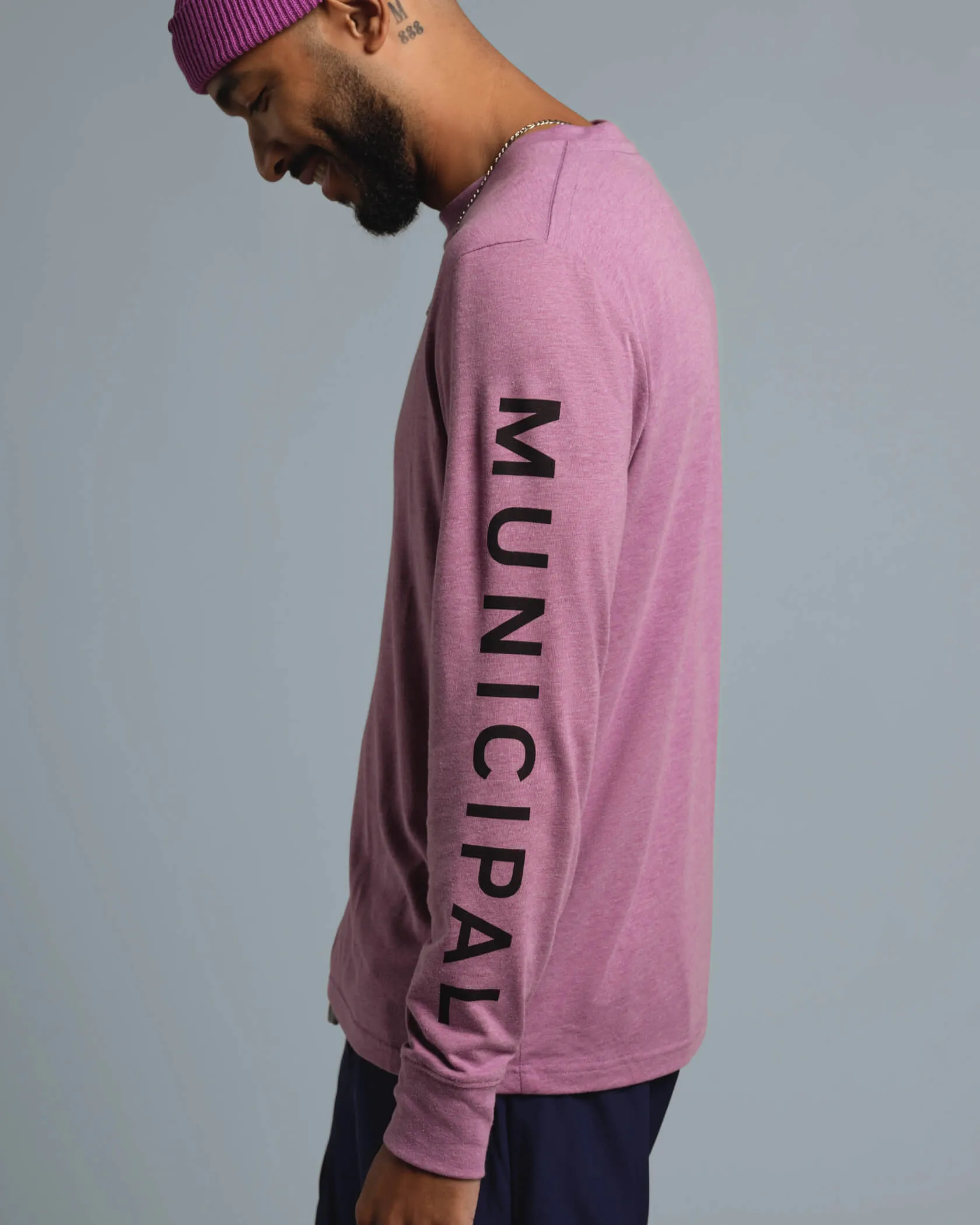 Armband SuperBlend LS T-Shirt sold by MUNICIPAL product image thumbnail 5