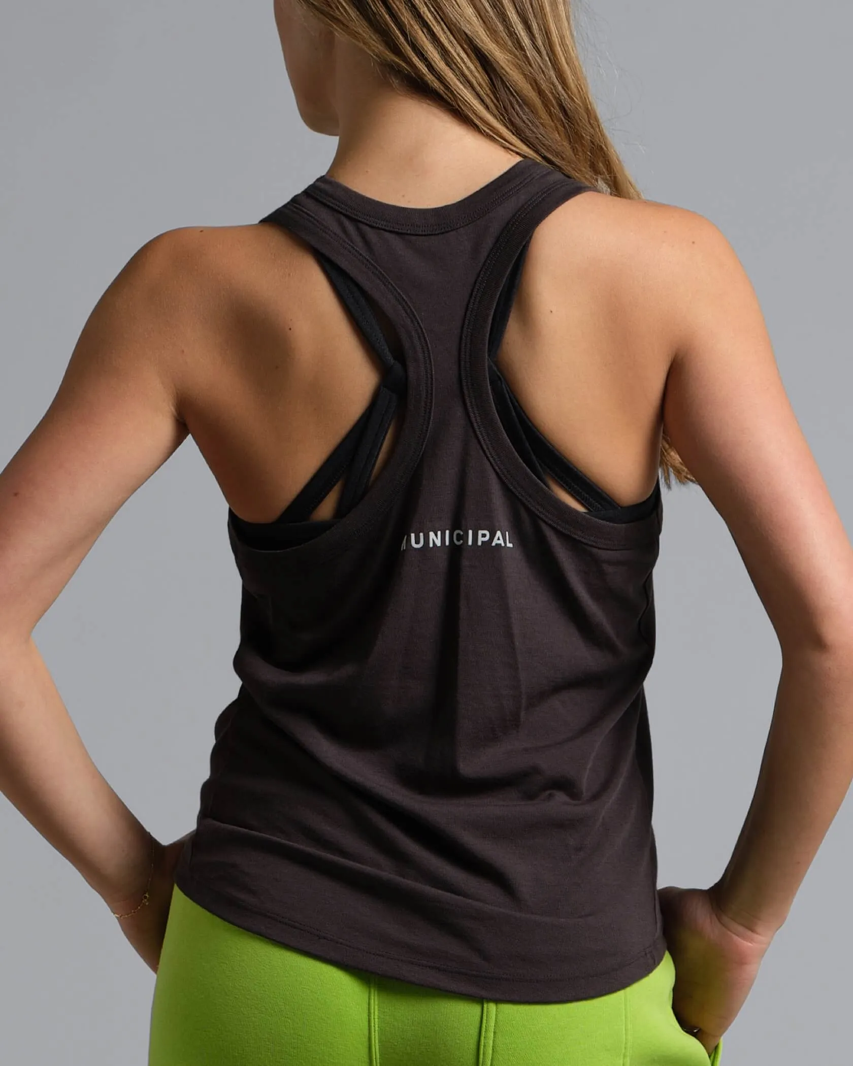 Women's Knockout Layering Tank sold by MUNICIPAL product image thumbnail 2