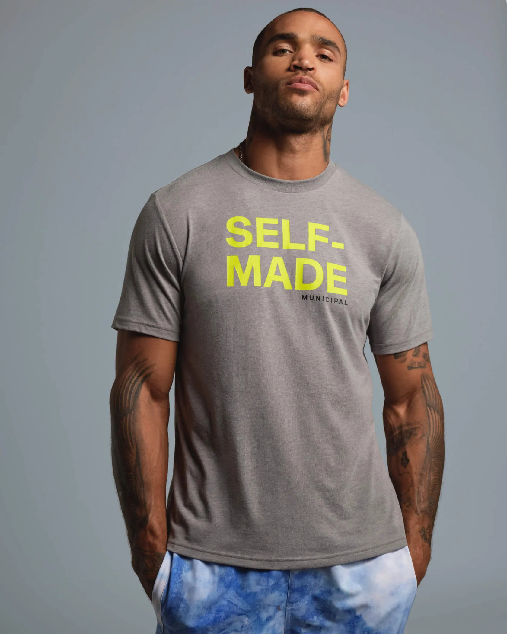 Self-Made SuperBlend T-Shirt sold by MUNICIPAL product image thumbnail 4