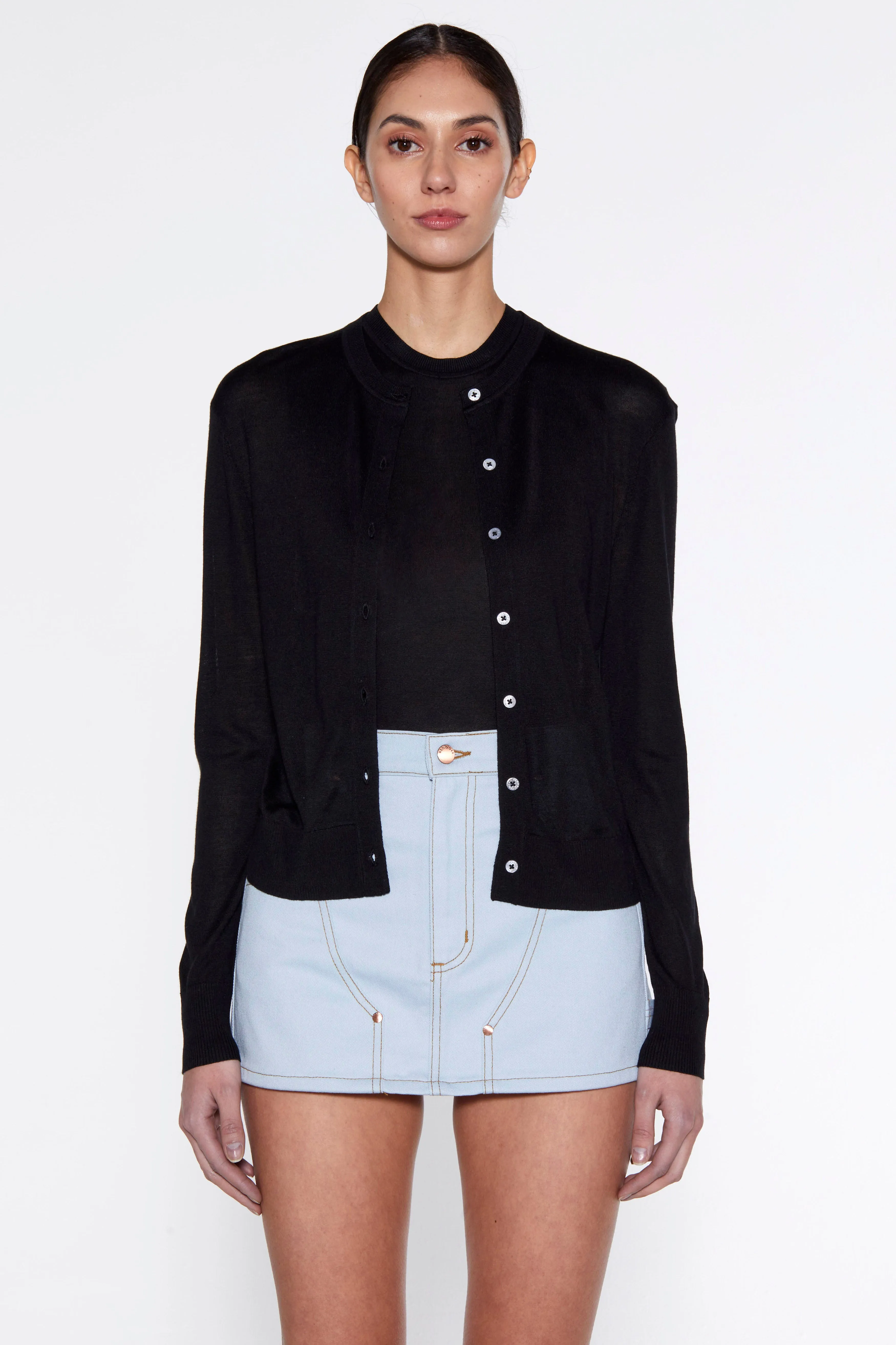 SILK CASHMERE CARDIGAN sold by RENGGLI