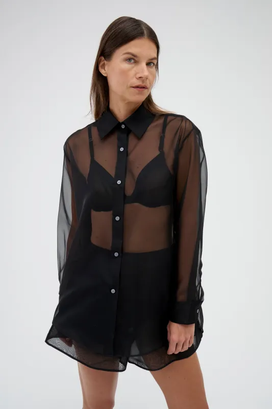 ORGANZA BUTTON UP sold by RENGGLI