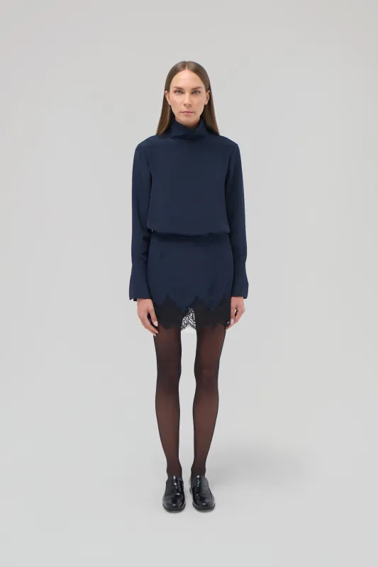 SILK MINI SKIRT sold by RENGGLI