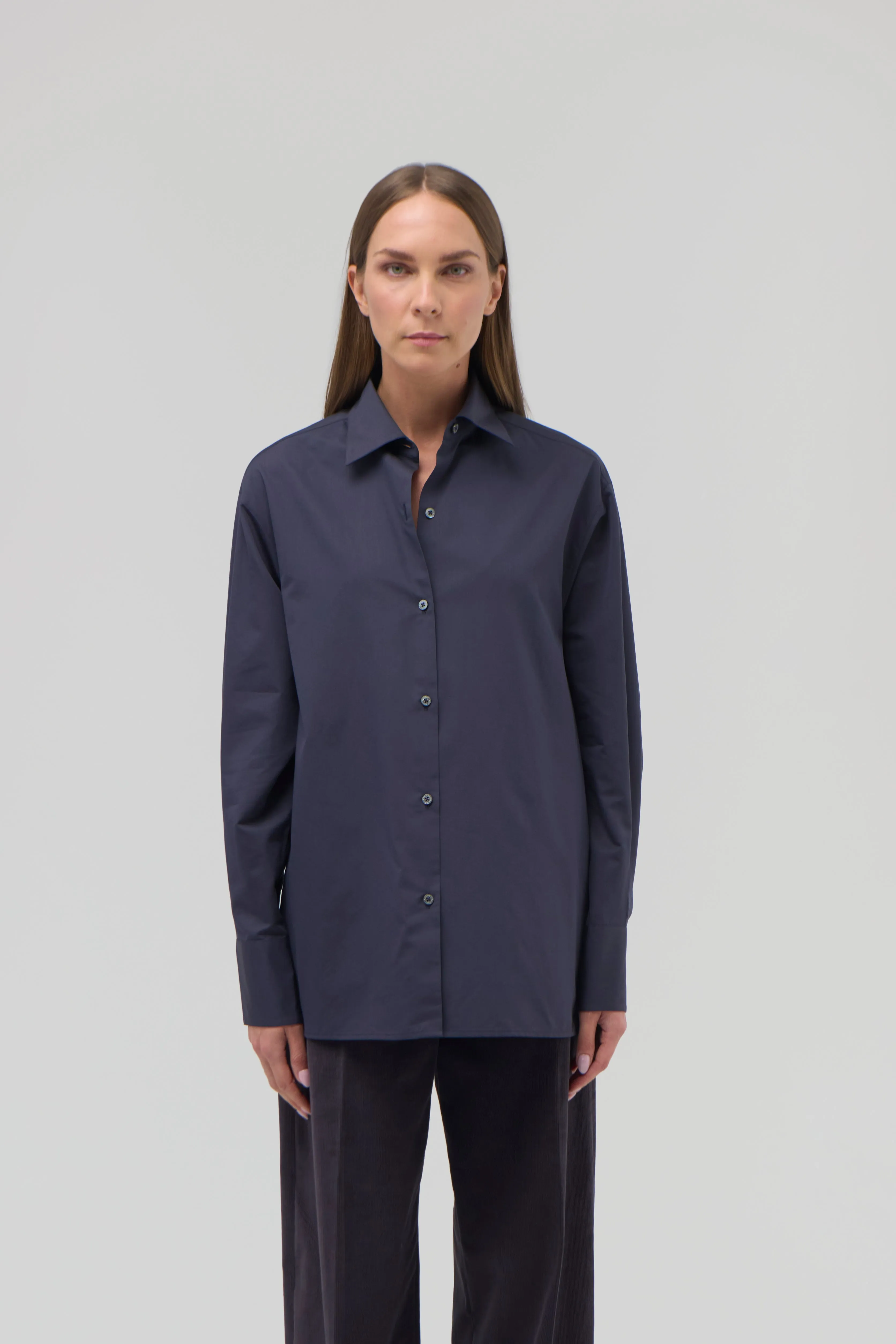 COTTON SILK BUTTON UP sold by RENGGLI product image thumbnail 2