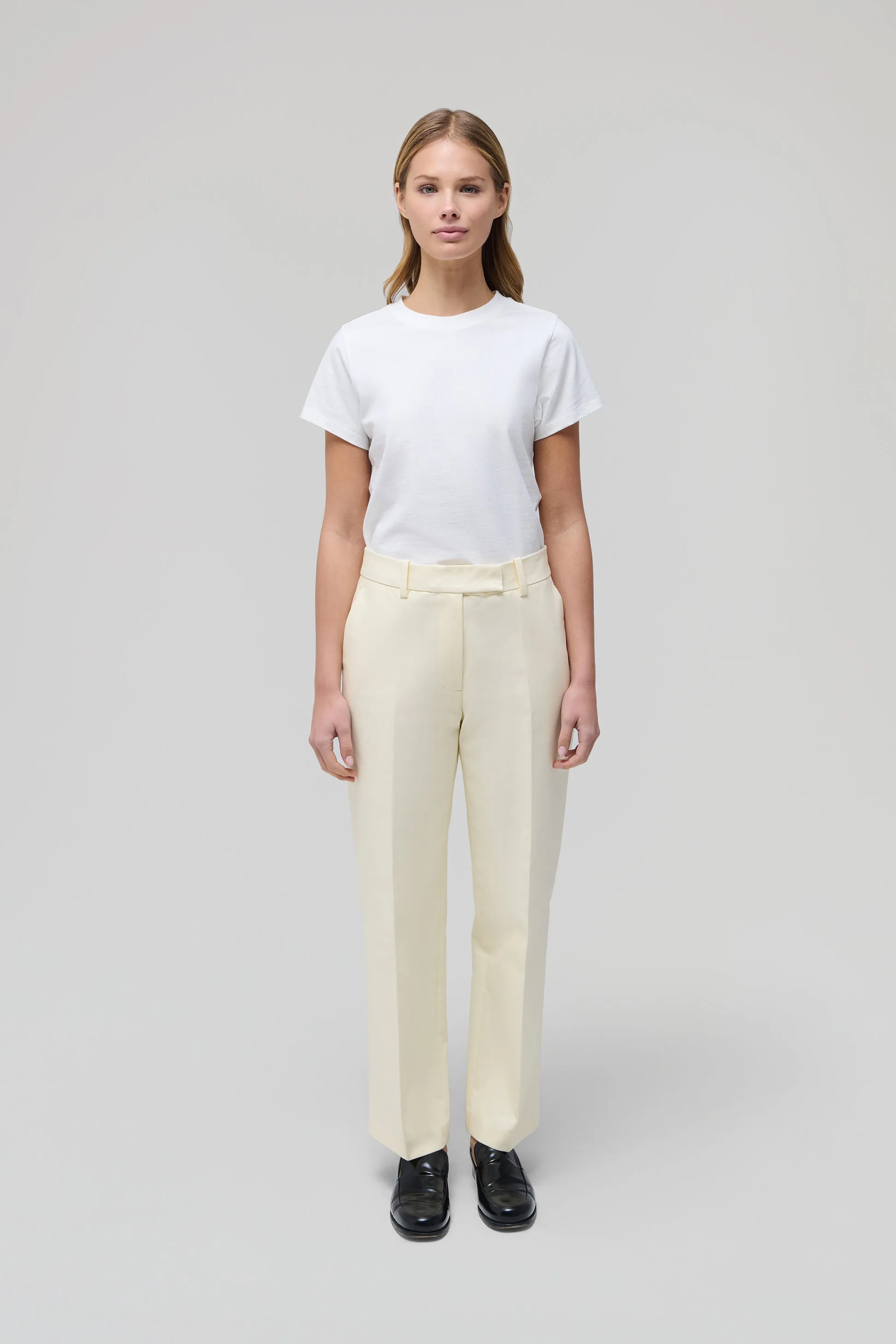 COTTON TWILL TAILORED TROUSER sold by RENGGLI product image thumbnail 2