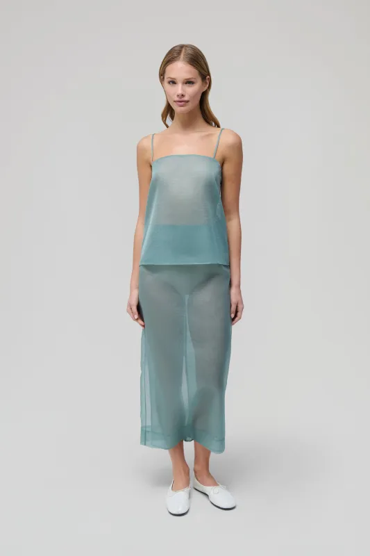ORGANZA PENCIL SKIRT made by RENGGLI