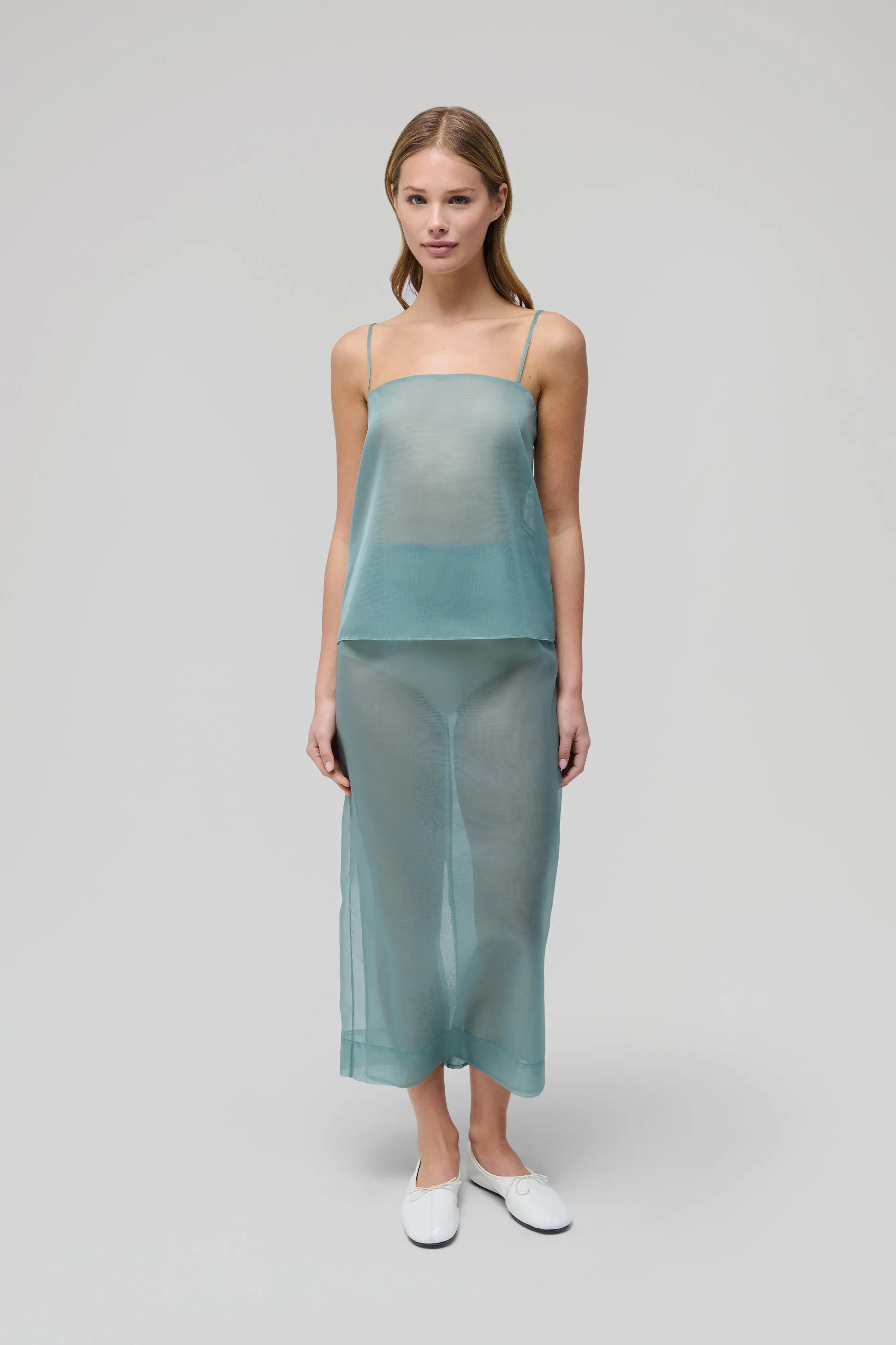 ORGANZA PENCIL SKIRT sold by RENGGLI
