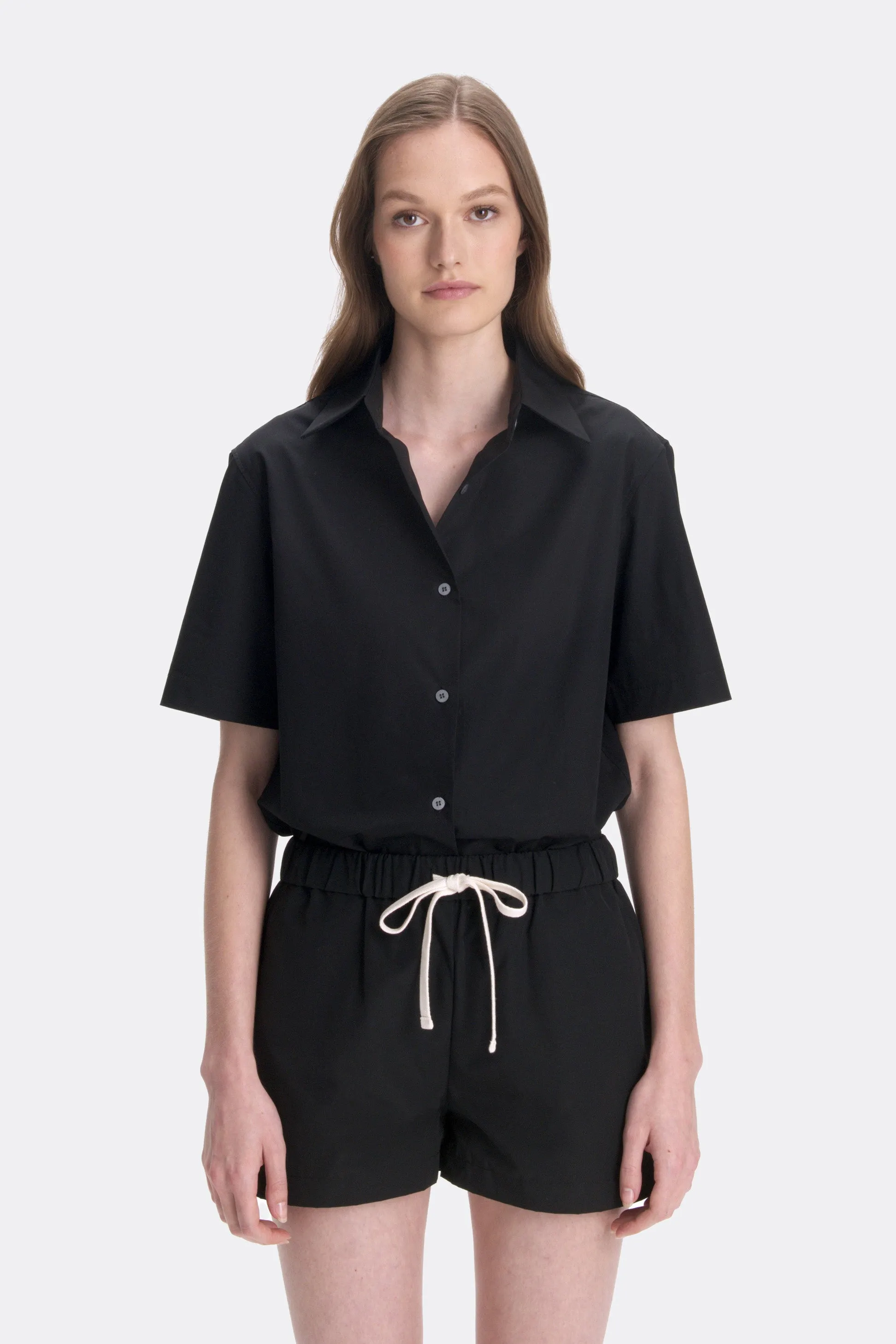 SHORT SLEEVE POPLIN SHIRT sold by RENGGLI