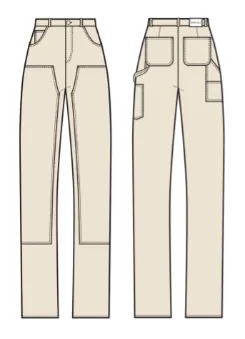 SLIM FIT WORK PANT sold by RENGGLI product image thumbnail 5