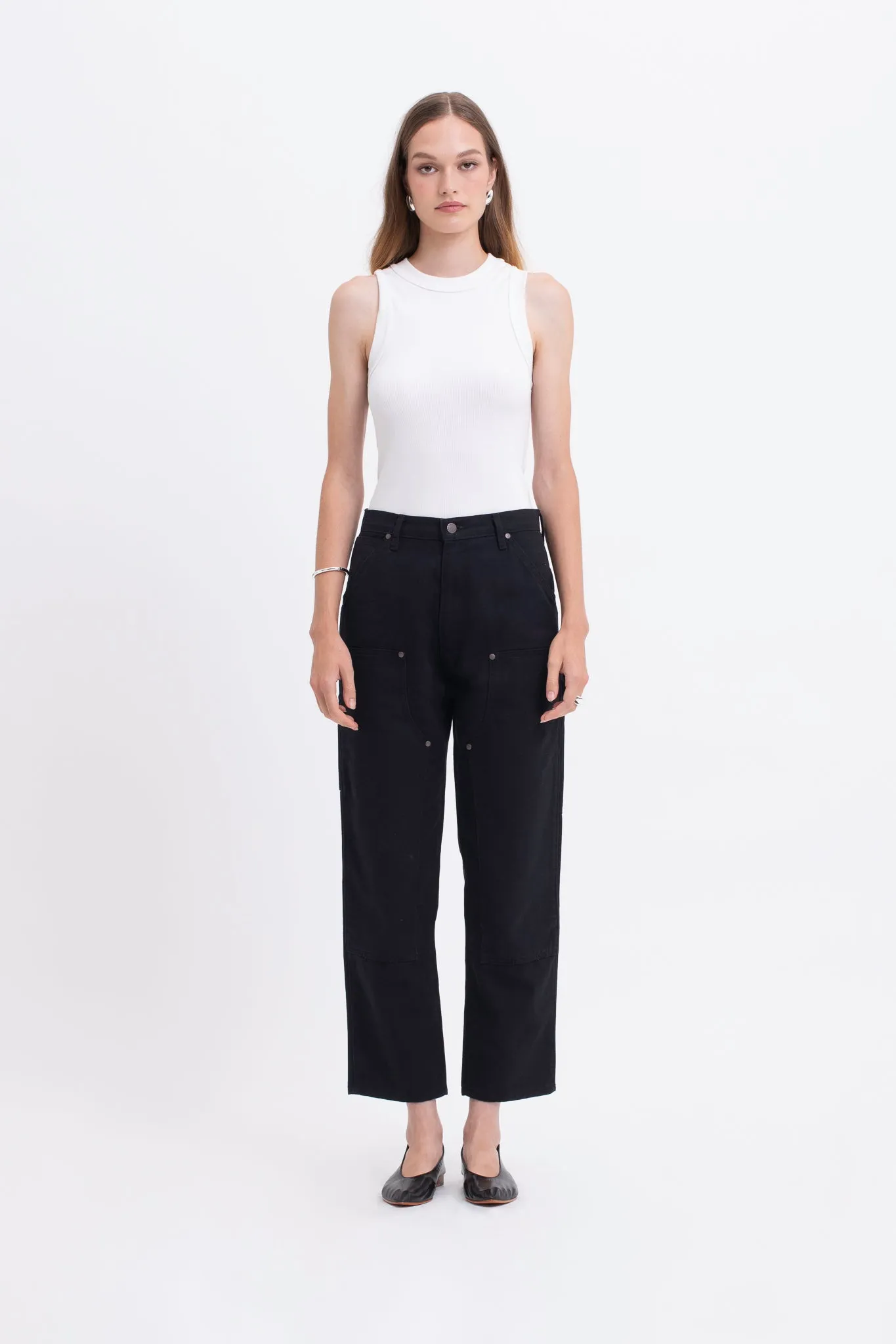BOYFRIEND FIT WORK PANT sold by RENGGLI product image thumbnail 2