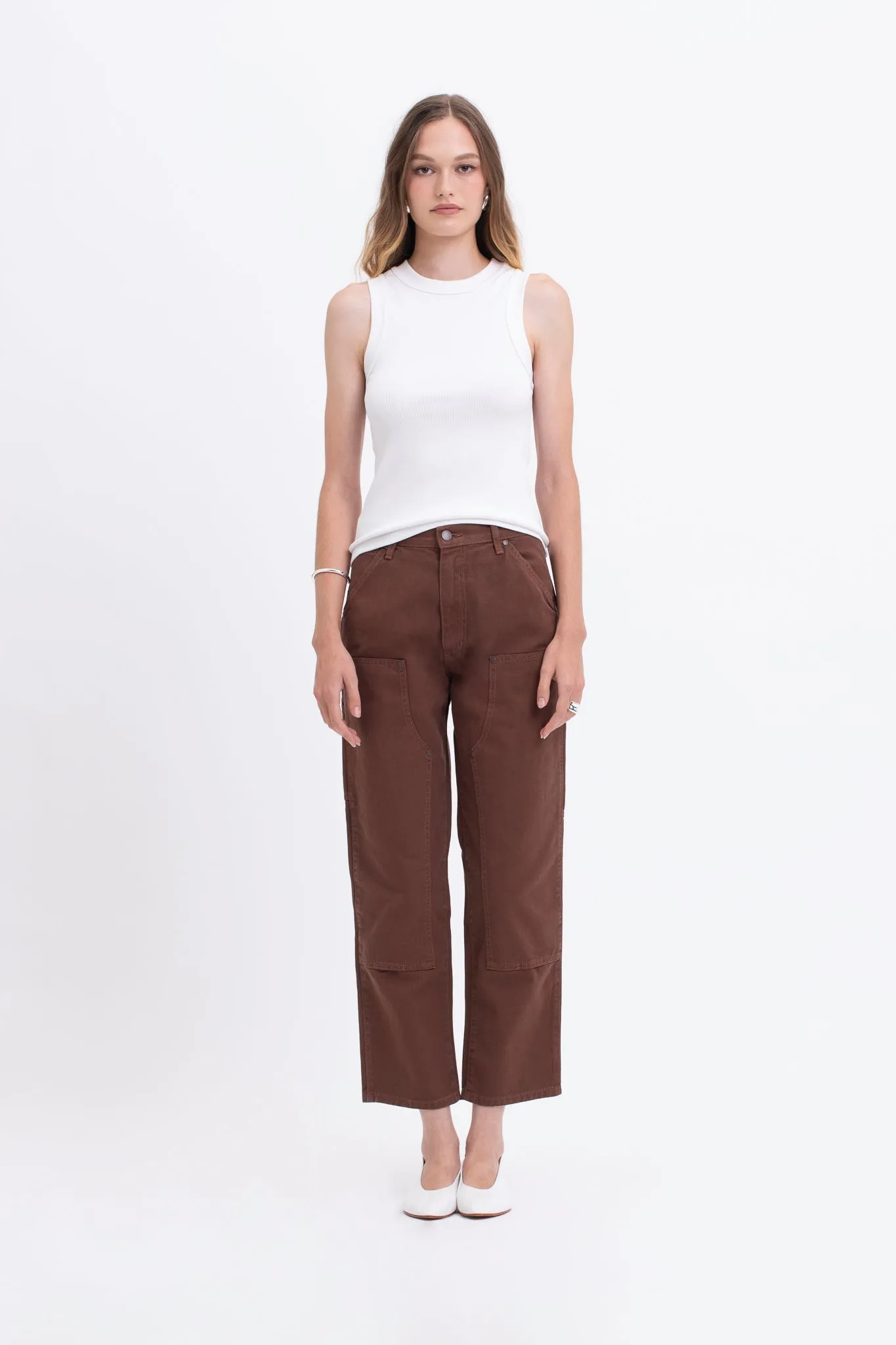 BOYFRIEND FIT WORK PANT sold by RENGGLI product image thumbnail 3