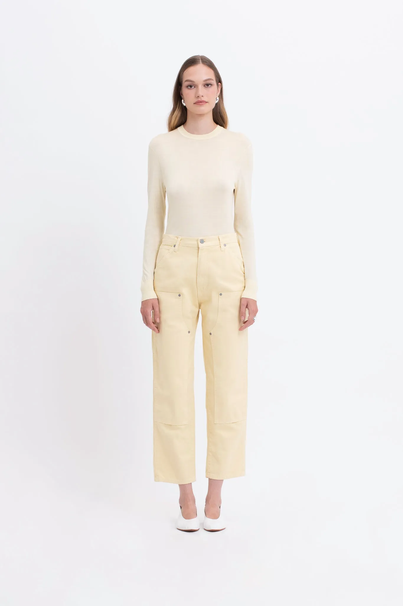 BOYFRIEND FIT WORK PANT sold by RENGGLI product image thumbnail 4