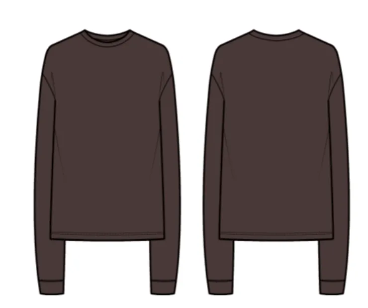 RENGGLI LONG SLEEVE TEE sold by RENGGLI product image thumbnail 3