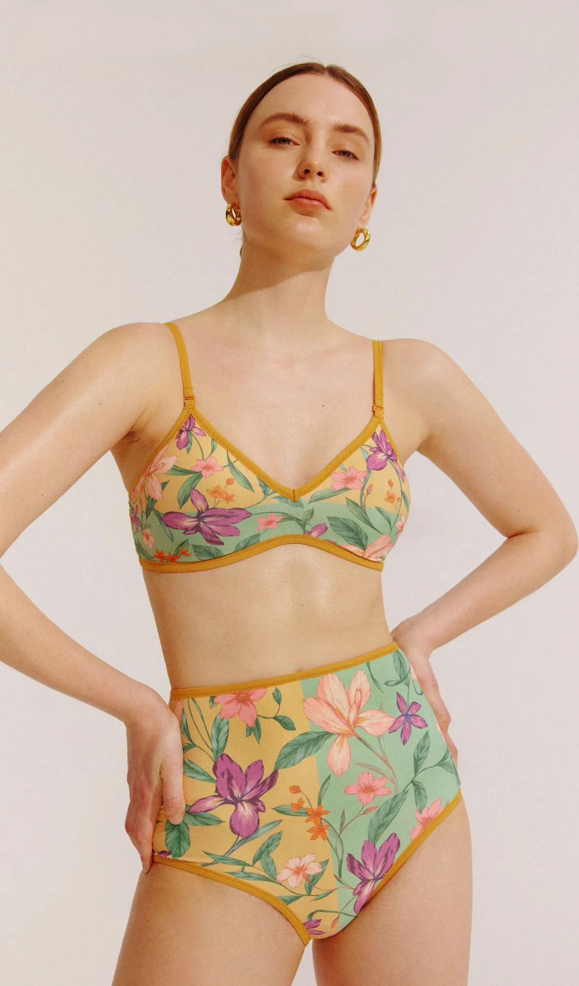 KRISTINA Reversible High-waist Bikini Set sold by Visual Mood product image thumbnail 2