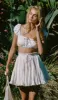 JULES Mini Tiered Skirt sold by Visual Mood