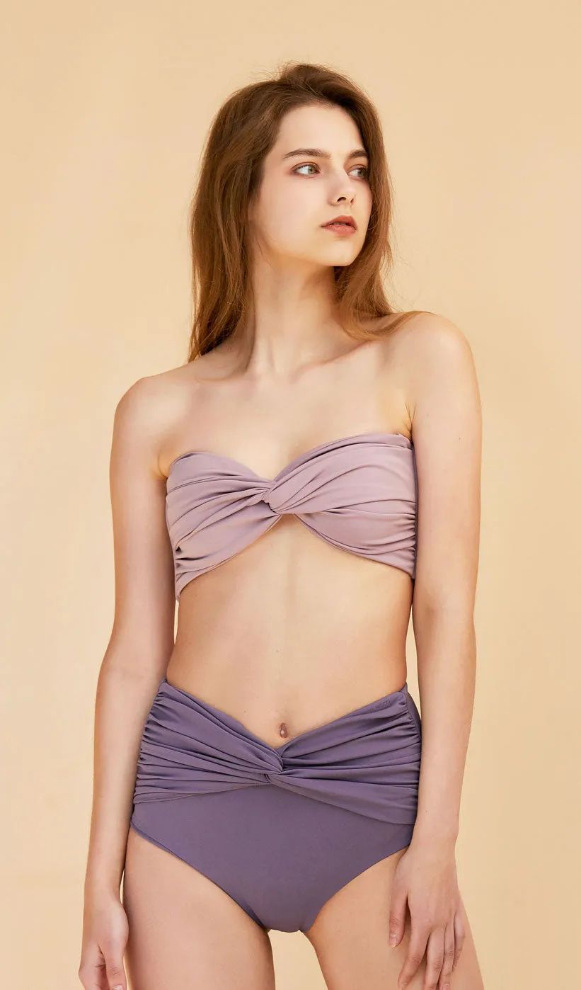 ALICE Twist-front Bikini Set sold by Visual Mood