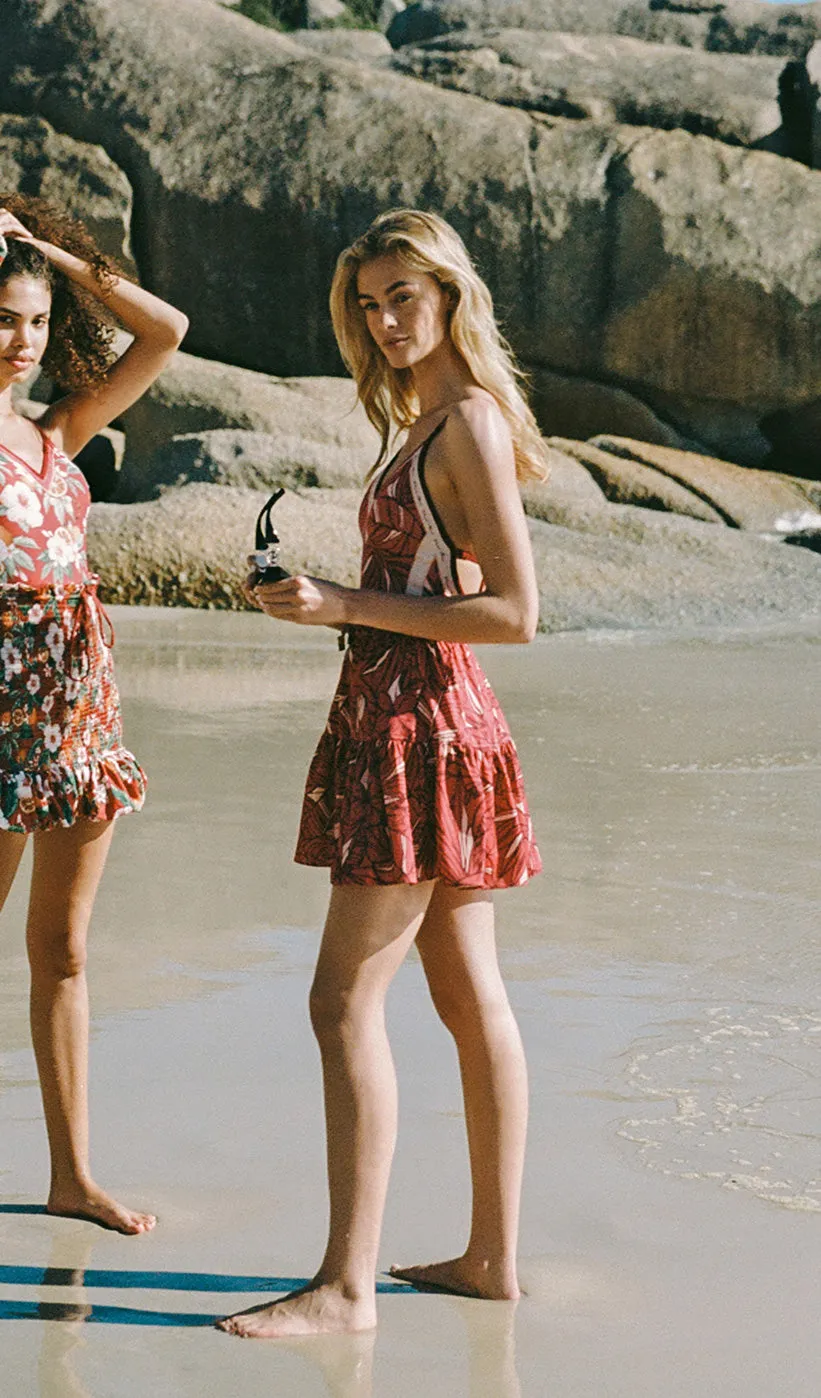 LEDA A-Line Mini Skirt sold by Visual Mood product image thumbnail 3