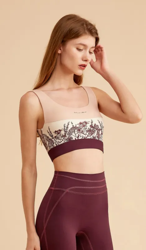 CHARLOTTE U-shape Yoga Bra sold by Visual Mood