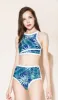 JUNGLE High-neck Bikini Set sold by Visual Mood