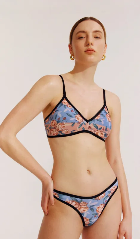 CLARA Reversible Low-waist Bikini Set sold by Visual Mood
