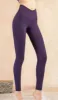 ANIKA V-cut Yoga Pants - Dark Purple sold by Visual Mood