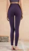 ANIKA V-cut Yoga Pants - Dark Purple sold by Visual Mood