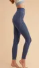 LENA High Waist Yoga Pants - Dark Blue sold by Visual Mood