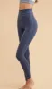 LENA High Waist Yoga Pants - Dark Blue sold by Visual Mood