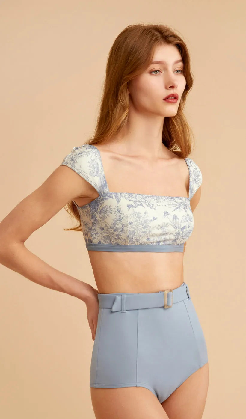 GRACE Vintage Square-neck Bikini Set sold by Visual Mood product image thumbnail 3