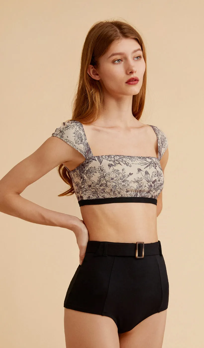 JOANNA Vintage Square-neck Bikini Set sold by Visual Mood product image thumbnail 3