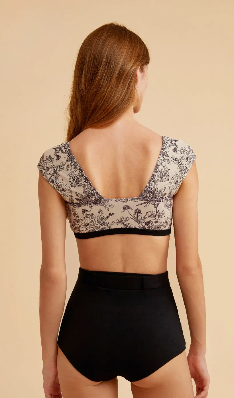 JOANNA Vintage Square-neck Bikini Set sold by Visual Mood product image thumbnail 4