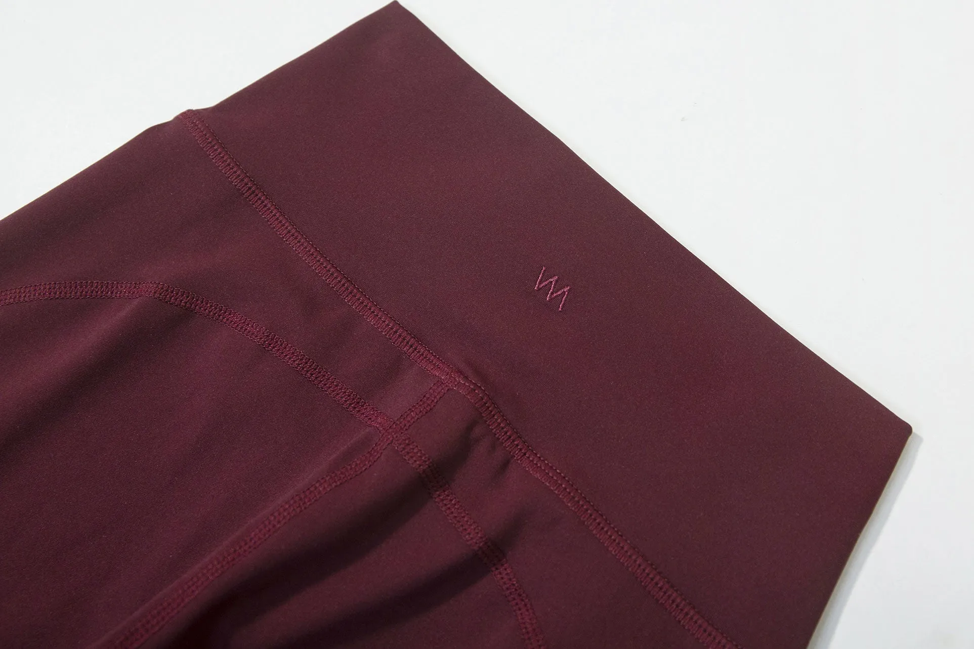 LYLA High Waist Yoga Pants - Dark Red sold by Visual Mood product image thumbnail 5