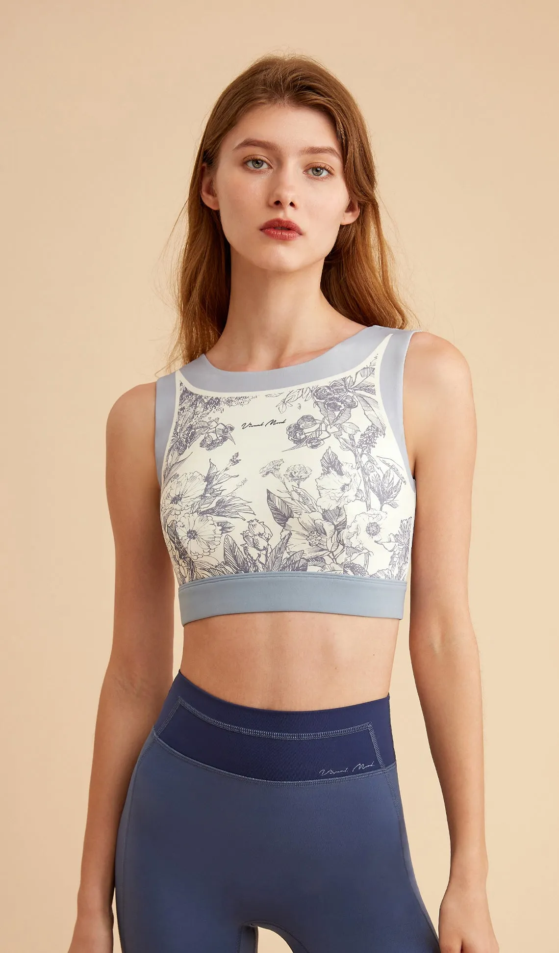 MAYA High-neck Yoga Bra sold by Visual Mood product image thumbnail 4