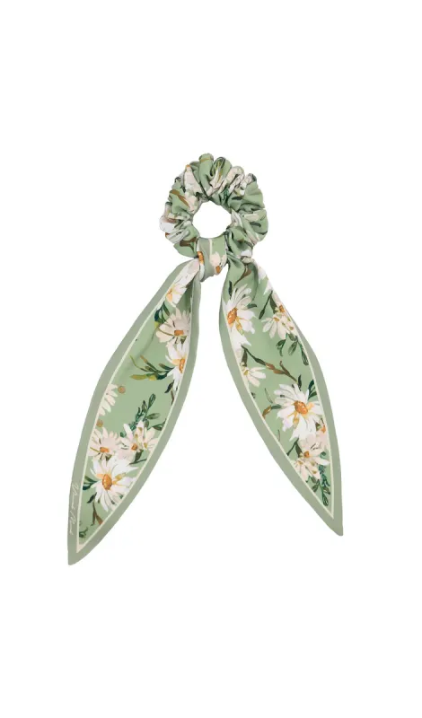 VIOLET FLORAL Scrunchie sold by Visual Mood