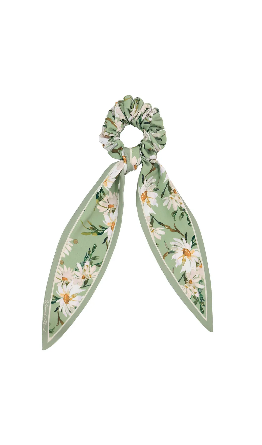 VIOLET FLORAL Scrunchie sold by Visual Mood