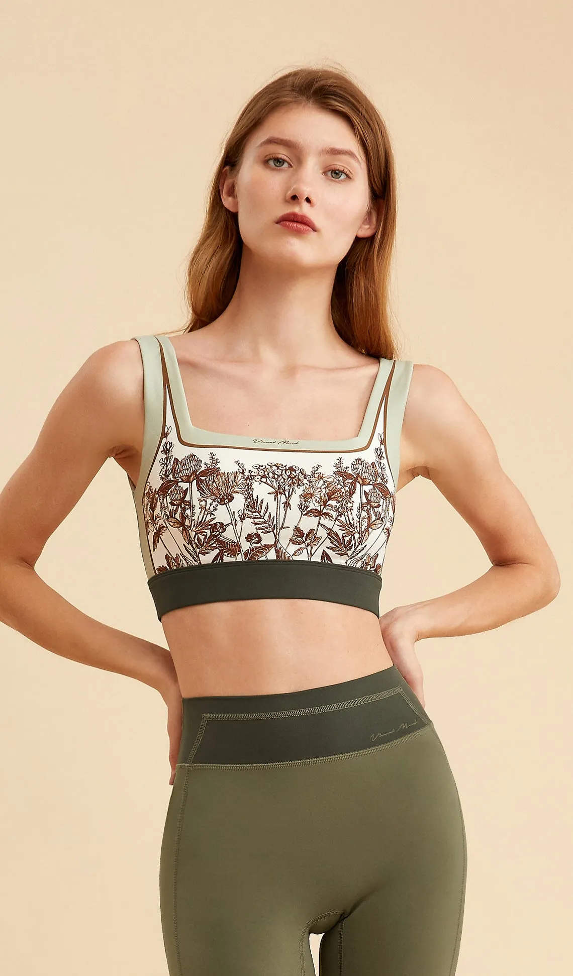 MIRANDA Square-neck Yoga Bra sold by Visual Mood product image thumbnail 4