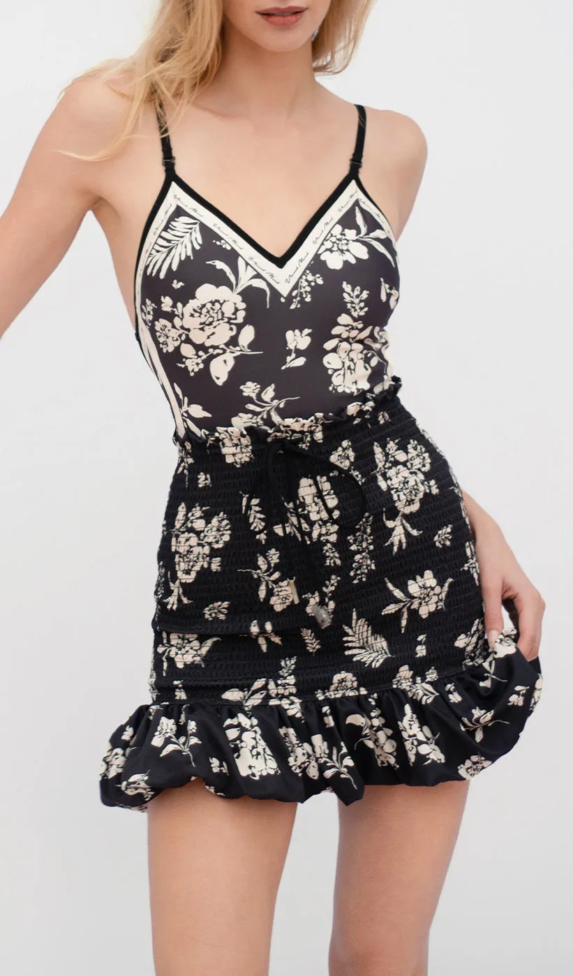 ARIA Shirred Mini Skirt sold by Visual Mood product image thumbnail 2