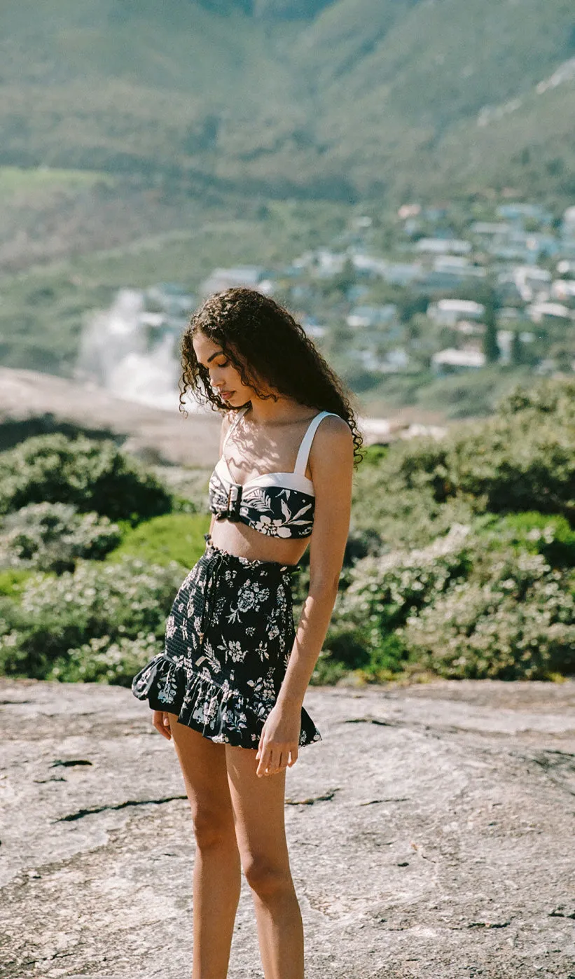 ARIA Shirred Mini Skirt sold by Visual Mood product image thumbnail 5