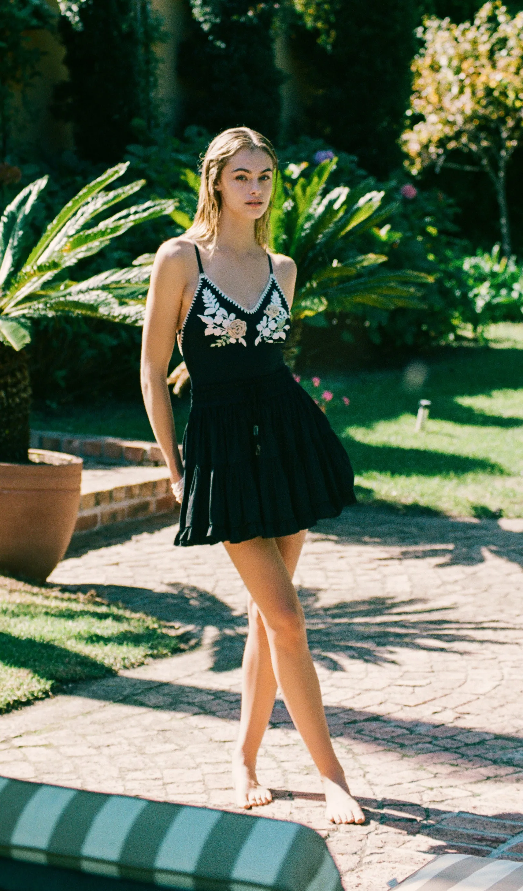 ELIZABETH Mini Tiered Skirt sold by Visual Mood product image thumbnail 4