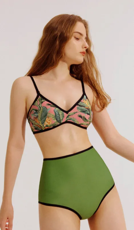CLARA Reversible High-waist Bikini Set sold by Visual Mood