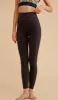 LENA High Waist Yoga Pants - Black sold by Visual Mood